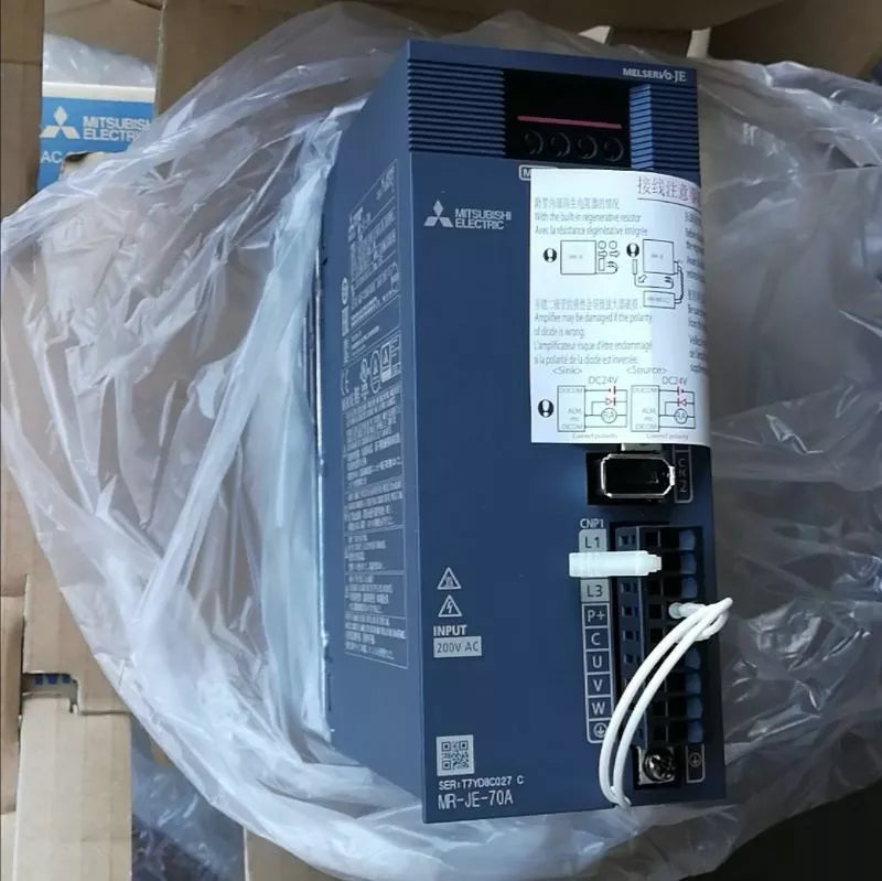 new 1PC Mitsubishi MR-JE-70A Servo Drive MRJE70A ping - MITSUBISHI