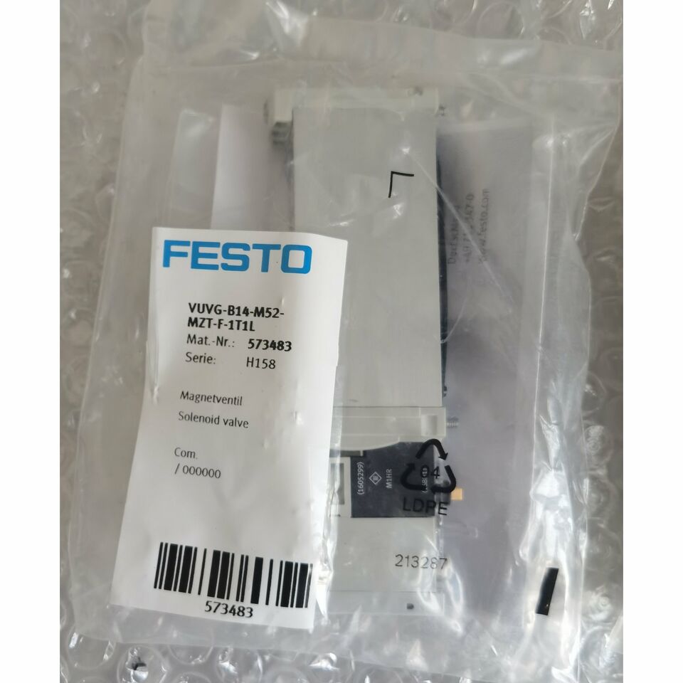 new 1PC Festo VUVG-B14-M52-MZT-F-1T1L 573483 Solenoid Valve Expedited Shpping - FESTO