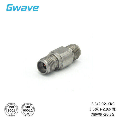 new 1PCS 3.5mm To 2.92mm Adapter 3.5/2.92-JJS JKS KJS KKS RF Adapter DC-26.5G - KOEED