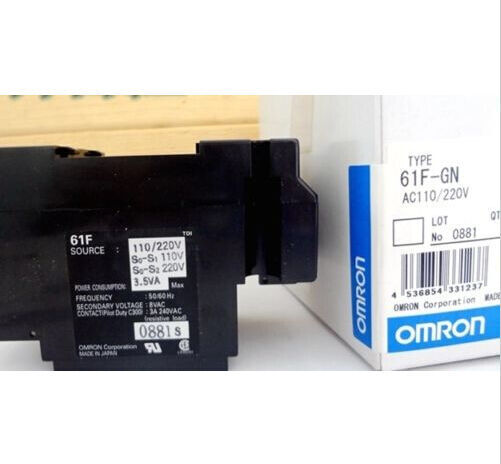 new Omron 61F-GN Liquid Relays One 61FGN - OMRON
