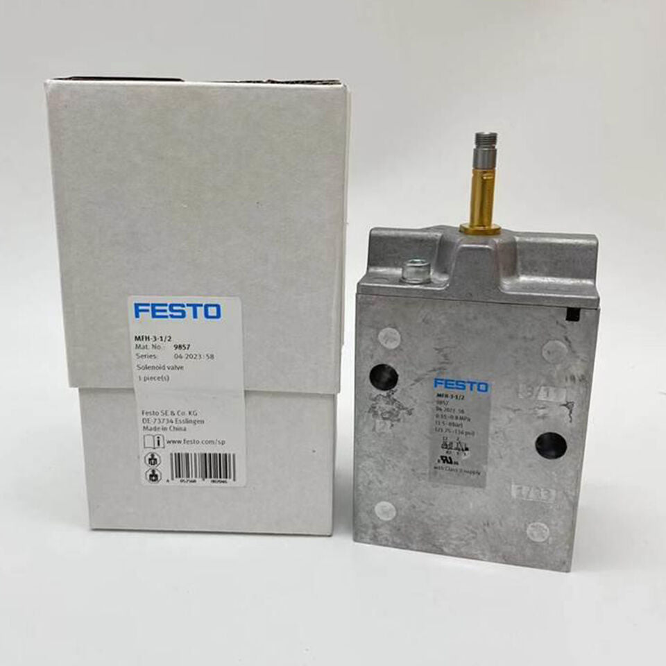 Festo MFH31/2 Solenoid Valve MFH-3-1/2 9857 - FESTO