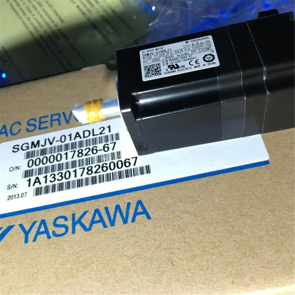 new 1PC Yaskawa SGMJV-01ADL21 Servo Motor In Box SGMJV01ADL21 ping - YASKAWA