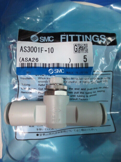 new 1Bag/5PCS SMC AS3001F-10 Control Valve AS3001F10 - SMC