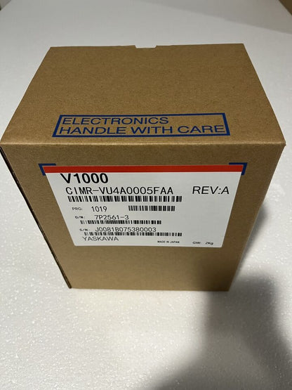 new 1PC YASKAWA CIMR-VU4A0005FAA Inverter CIMRVU4A0005FAA ping - YASKAWA