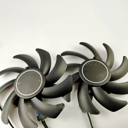 new 1PC For POSEIDON GTX770 780 980Ti FDC10H12S9-C Graphics Cooling Fan 5pin+2pin - POSEIDON