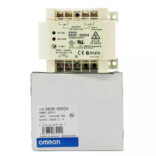 New Omron S82K05024 Switching Power Supply – One - OMRON