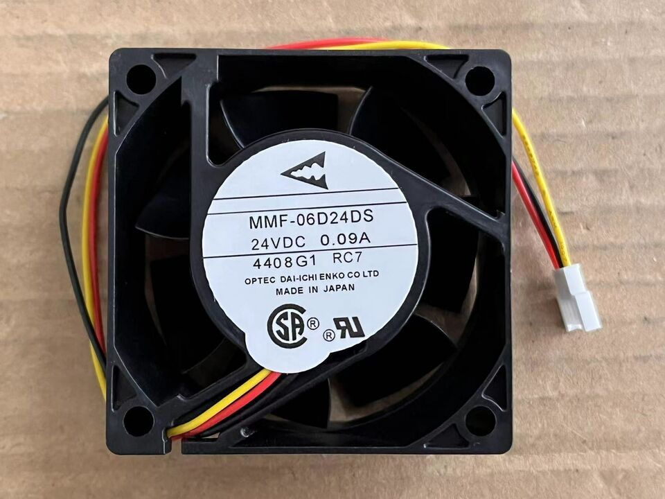new 1PC MMF-06D24DS-RC7 6025 6CM 24VDC 0.09A 3-pin inverter fan - MMF