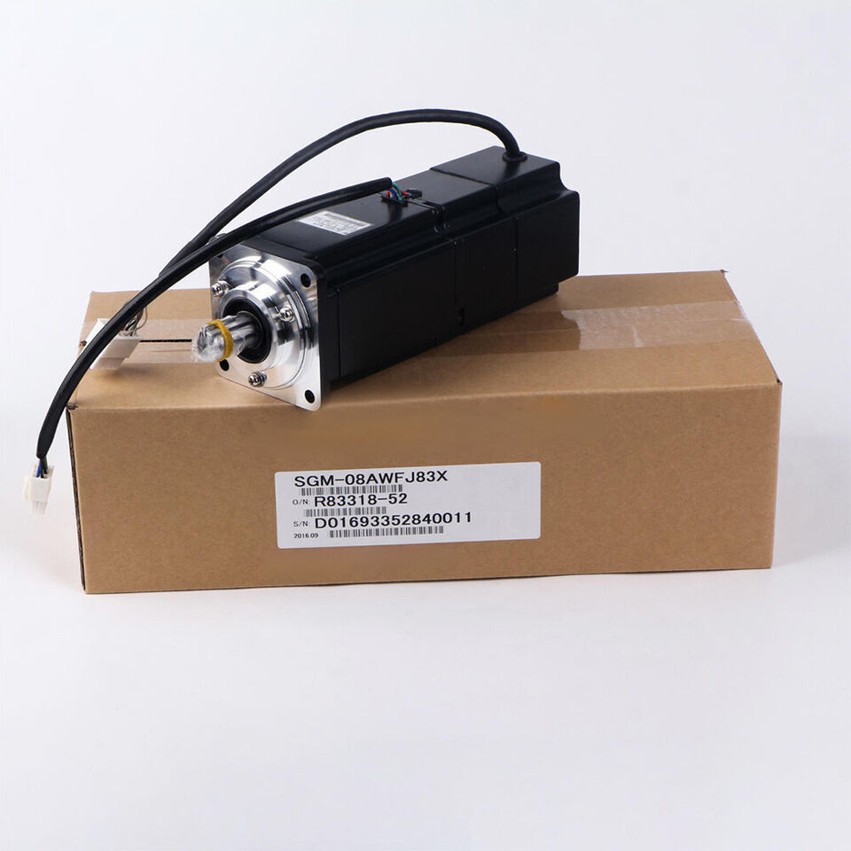 YASKAWA 1-Phase AC Servo Motor SGM-08AWFJ83X - YASKAWA