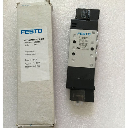 Festo CPE14-M1BH-5/3E-1/8 Solenoid Valve: [model] - FESTO
