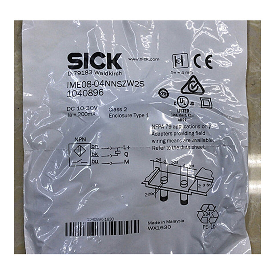 new SICK IME08-04NNSZW2S Proximity Switch One IME0804NNSZW2S - SICK