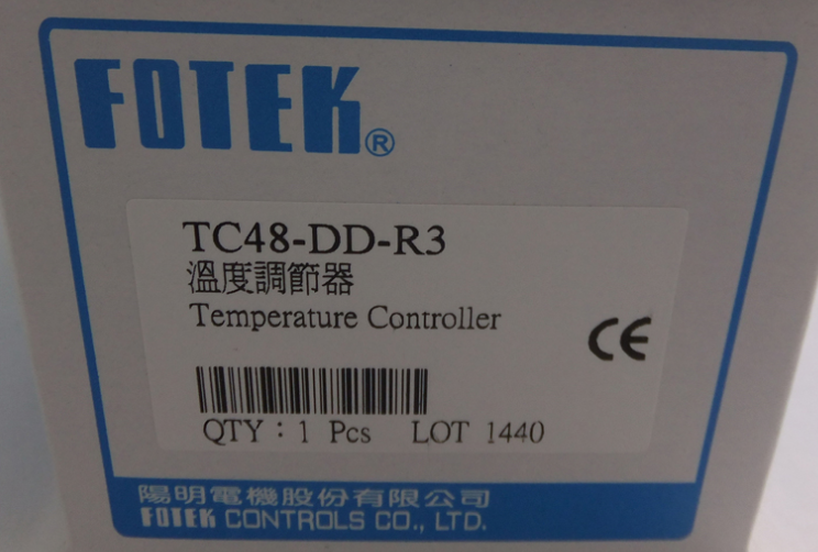 new 1PC  FOTEK Thermostat TC-48-DD In Box