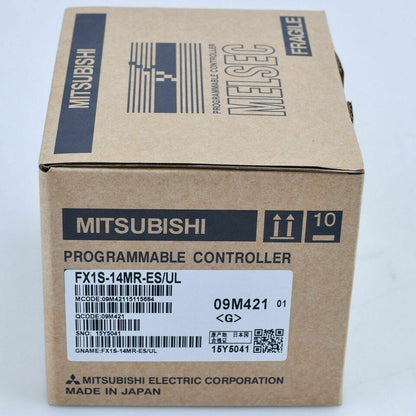 new Mitsubishi FX1S-14MR-ES/UL Melsec PLC One FX1S14MRES/UL - MITSUBISHI