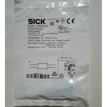 new SICK GTB6-P4212 Photoelectric Switch One GTB6P4212 - SICK