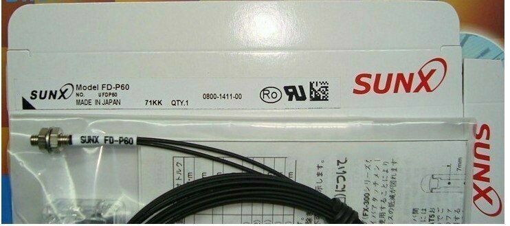 new 1PC  Panasonic Sunx FD-P60 Fiber Optic Sensor FDP60 In Box Sunx