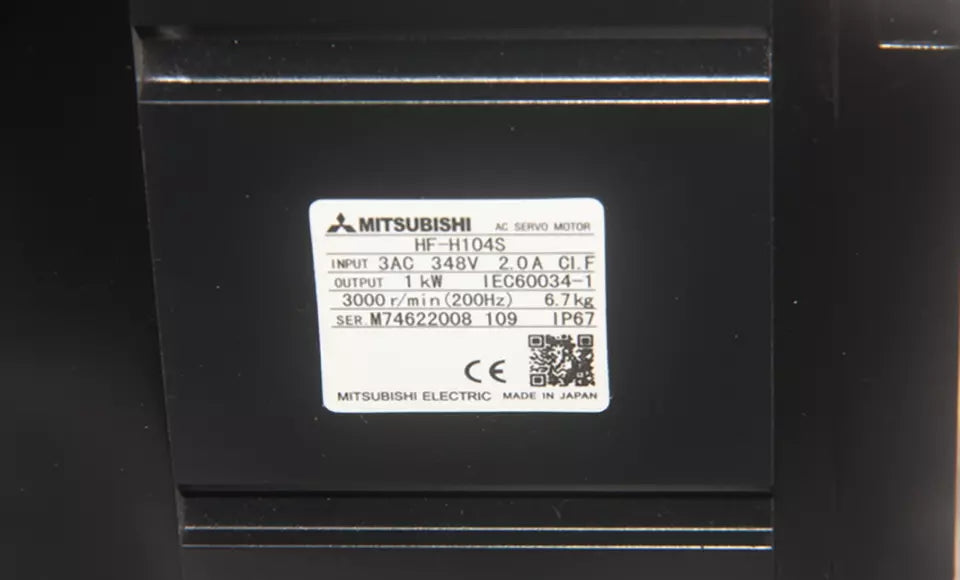new 1PC Mitsubishi HF-H104S Servo Motor HFH104S ping - MITSUBISHI