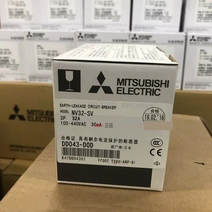 new Mitsubishi NV32-SV 3P 32A Circuit Breaker One NV32SV - MITSUBISHI