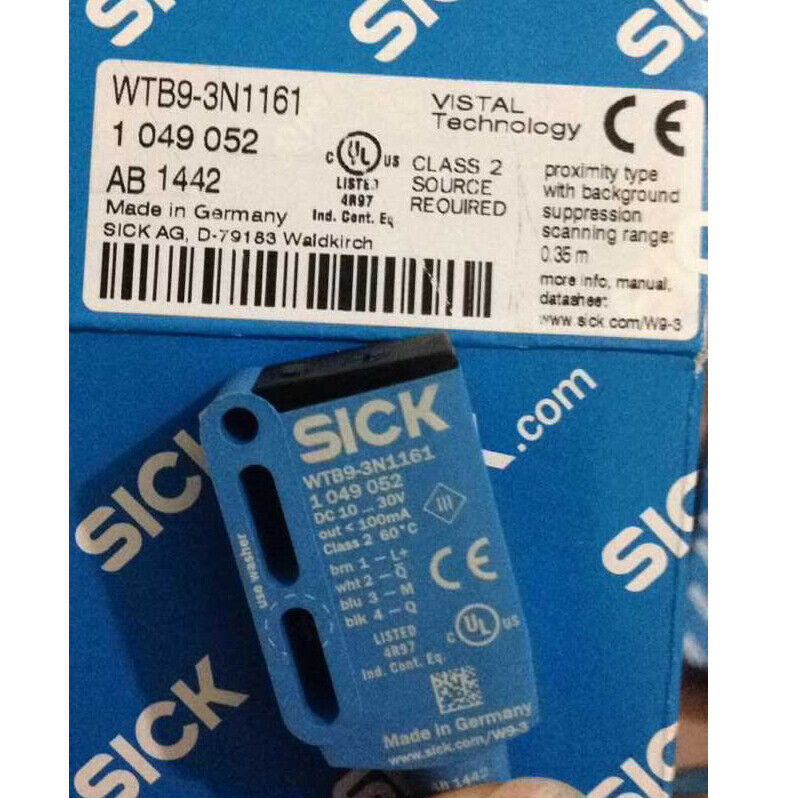 1-Piece WTB9-3N1161 WTB93N1161 Photoelectric Sensor Kit - SICK