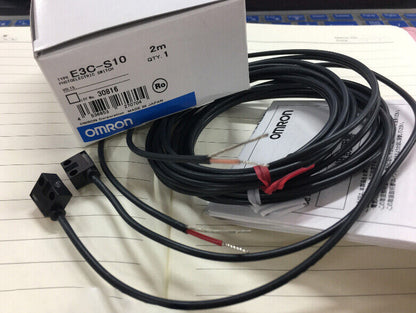 new 1PC Omron E3C-S10 Photoelectric Sensor E3CS10 In Box - OMRON