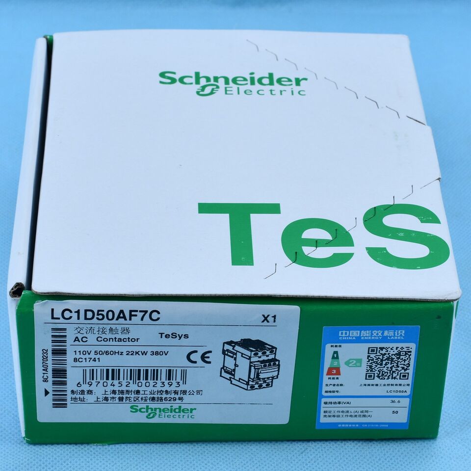 new 1PC Schneider LC1-D50AF7C AC Contactor LC1D50AF7C ping - SCHNEIDER