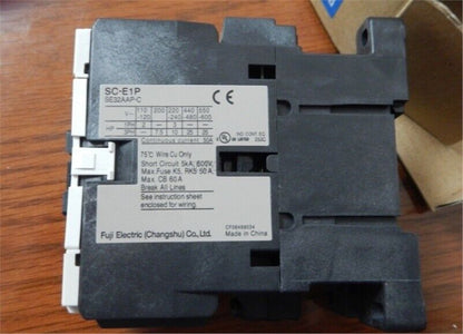 new Fuji SC-E1P 220V Contactor 1PC SCE1P - FUJI