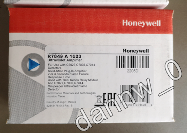 new  Honeywell R7849A1023