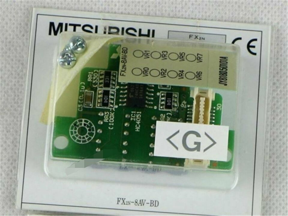 new 1PC Mitsubishi FX2N-8AV-BD PLC Analog Setpoint Board - MITSUBISHI