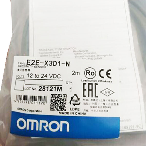 new 1PC Omron E2E-X3D1-N E2EX3D1N Proximity Sensor Switch ping - OMRON