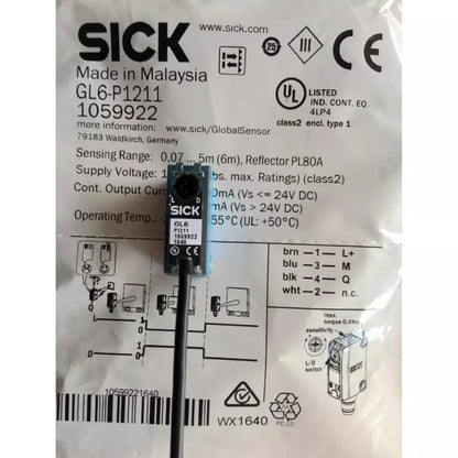 new 1PC Sick GL6-P1211 Photoelectric Sensor GL6P1211 - SICK