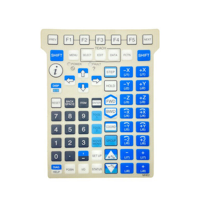 new 1PC MHE2 Membrane Keyboard For FANUC A05B-2490-C171 Robot Teaching Pendant - HIKARI