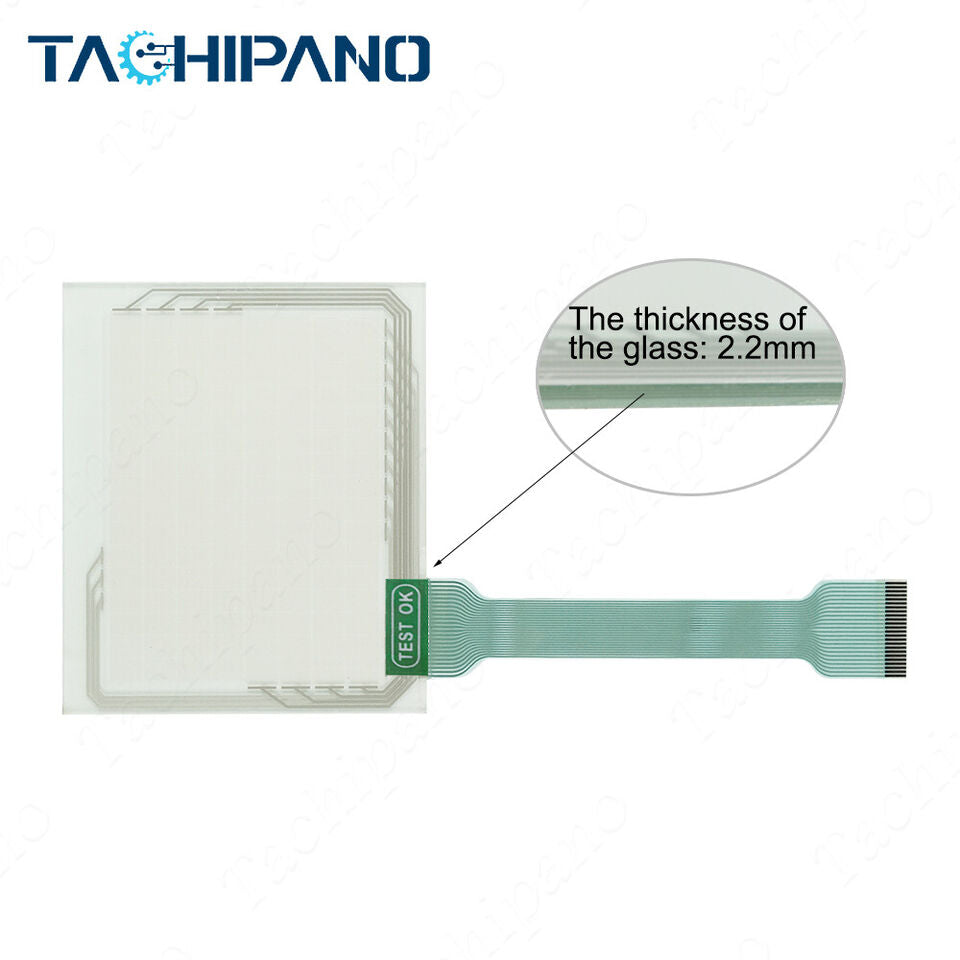 new 1X for 2711-T6C15L1 Cover with Touch Screen+ Overlay 2711-T6C16L1 Plastic Case - KOEED