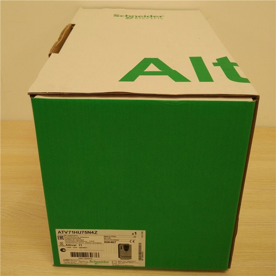 new 1PC Schneider ATV71HU75N4Z 7.5KW Inverter In Box ping - SCHNEIDER