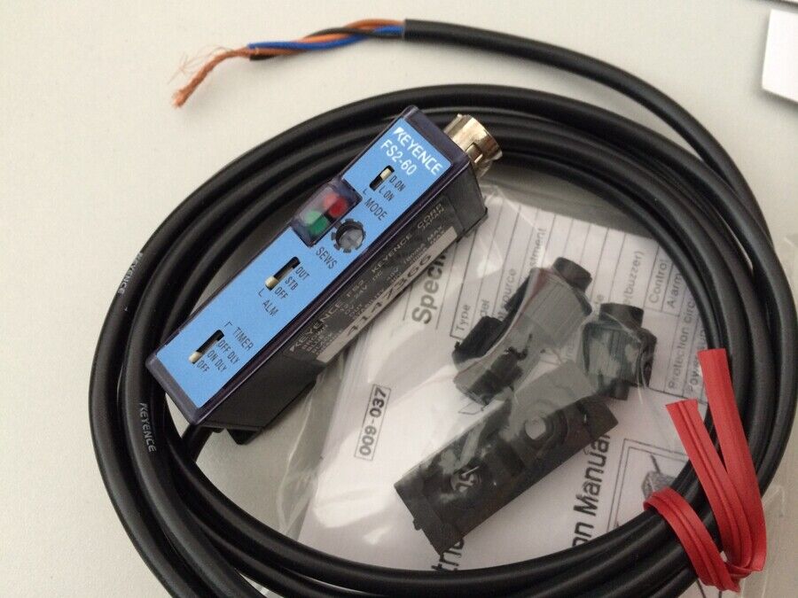 new 1PC Keyence FS2-60 Fiber Optic Sensor FS260 - KEYENCE