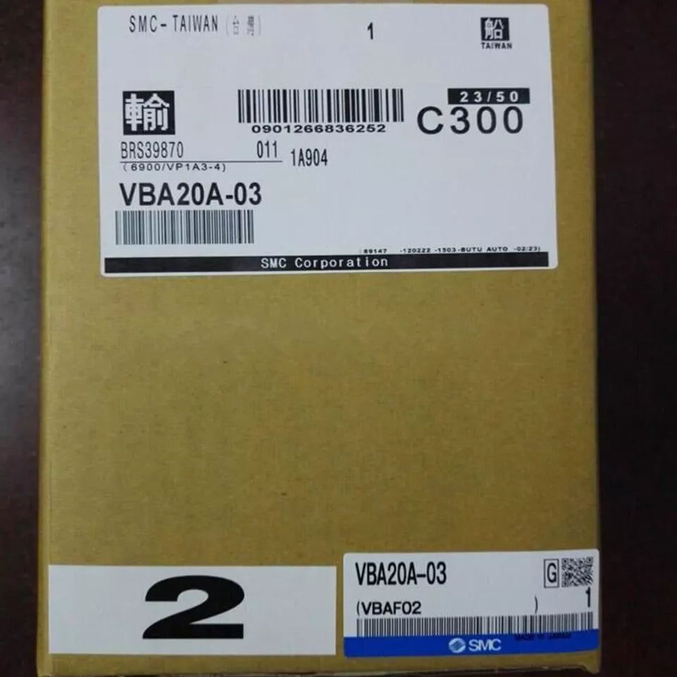 SMC VBA20A-03 booster valve - SMC