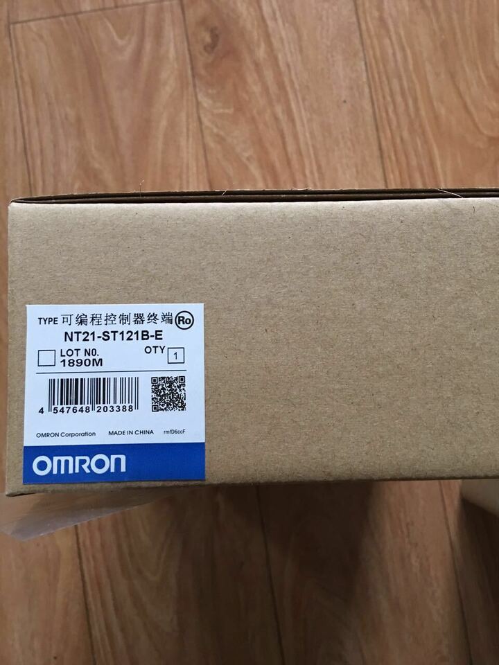 Omron NT21ST121BE Touch Screen PLC Controller with 128x64 Touch Panel, 20ms Response Time, 40° C to 80° C - OMRON