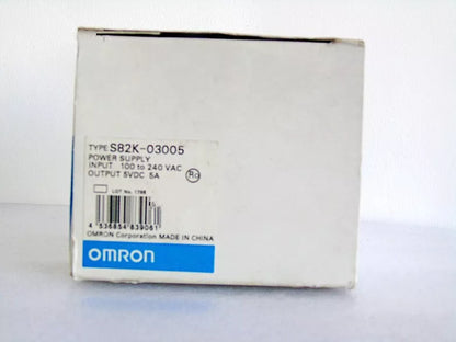Omron S82K03005 Switching Power Supply Model S82K03005 - OMRON