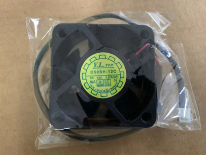 new 1PC DC 12V 0.27A 2 pin 50*50*20mm Double ball cooling fan D50SH-12C - VENDOR NAME