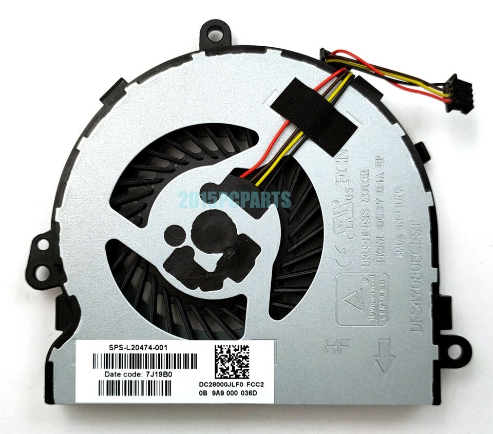 new 1PC DC28000JLF0 FS470805CLOT L20474-001 15-DB CPU Cooling Fan - KOEED
