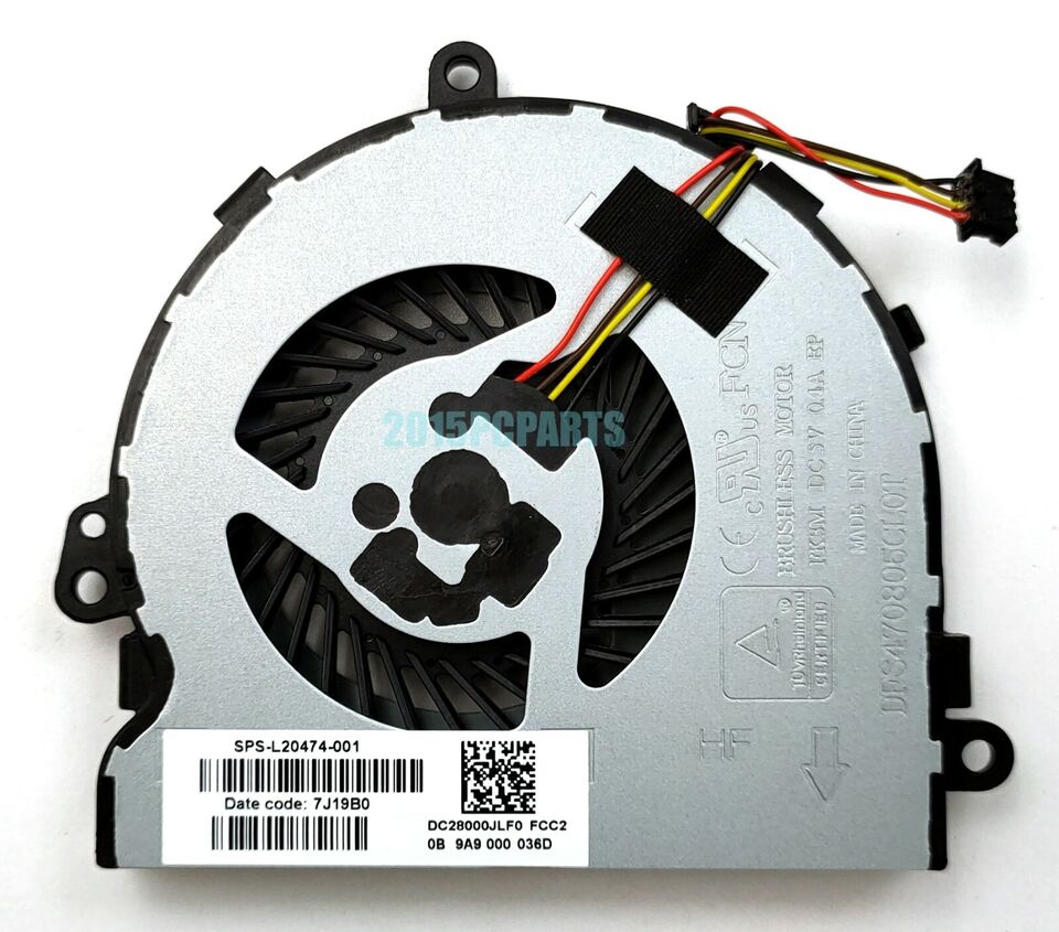 new 1PC  DC28000JLF0 FS470805CLOT L20474-001  15-DB CPU Cooling Fan