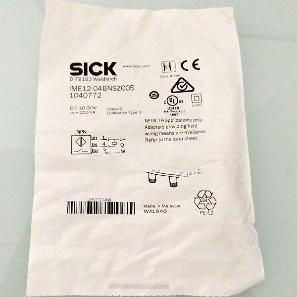 new SICK IME12-04BNSZCOS Proximity Switch One IME1204BNSZCOS - SICK