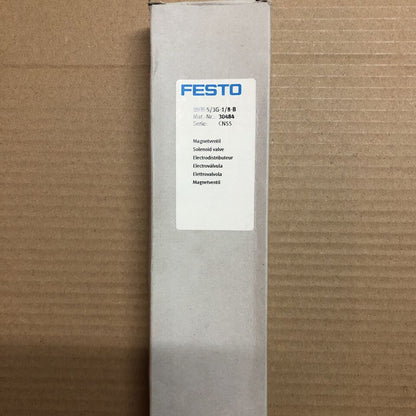 new Festo MFH-5/3G-1/8-B 30484 Solenoid Valve One ping MFH5/3G1/8B - FESTO