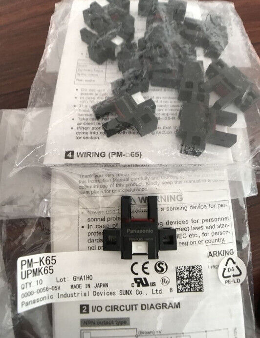 new 10Pcs Panasonic PM-K65 Photoelectric Switch Sensor PMK65 ping - PANASONIC
