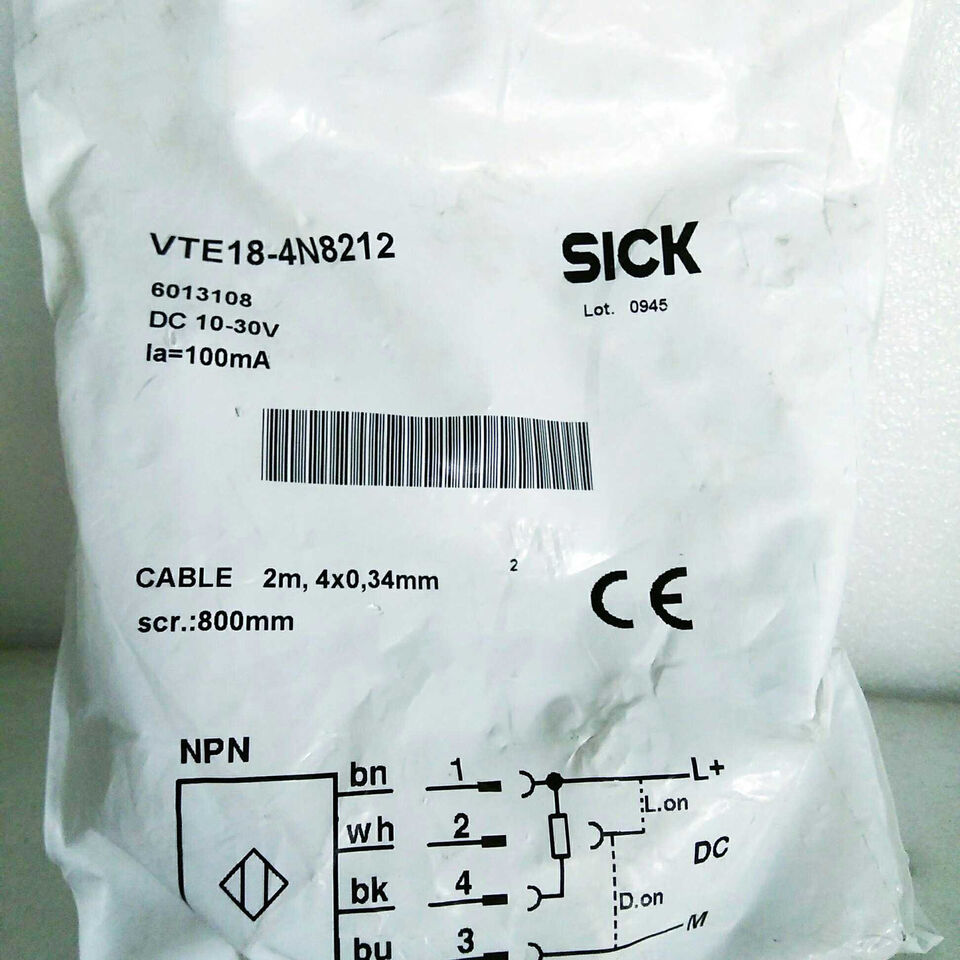 new SICK VTE18-4N8212 Photoelectric Switch One VTE184N8212 - SICK