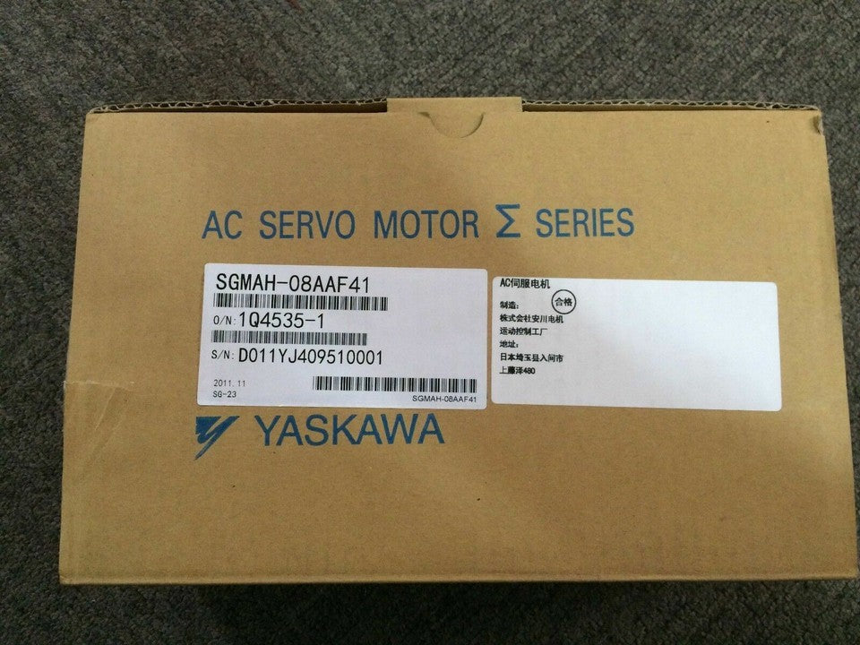 new 1PC Yaskawa SGMAH-08AAF41 Servo Motor In Box ping