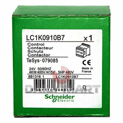 new SCHNEIDER LC1K0910B7 AC Contactor AC24V - SCHNEIDER