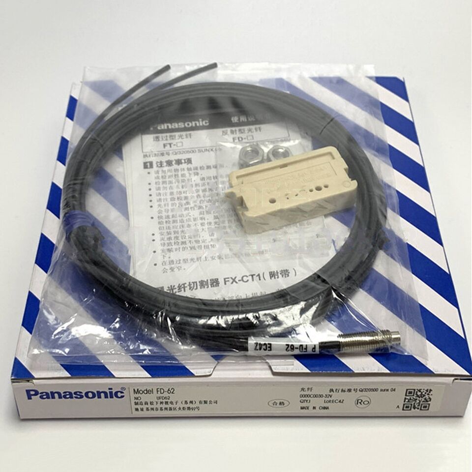 new Panasonic FD-62 Fiber Optic Sensor 1PC FD62 - PANASONIC