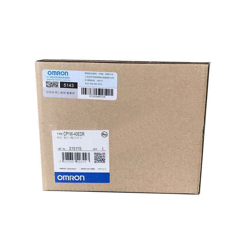 new Omron CP1W-40EDR PLC Unit One CP1W40EDR - OMRON