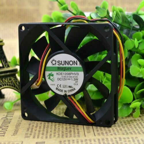 new 1PC Motor protection cooling fan KDE1208PHV3 8015 12V 1.3W 8CM - KDE