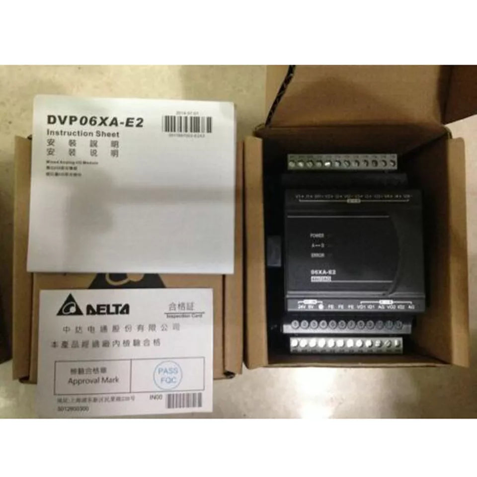 Delta DVP06XA-E2 PLC Module - DELTA