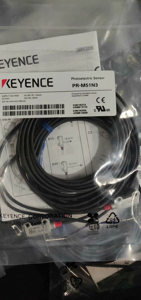 new 1PC Keyence PHOTOELECTRIC SENSOR PR-M51N3 PRM51N3 - KEYENCE
