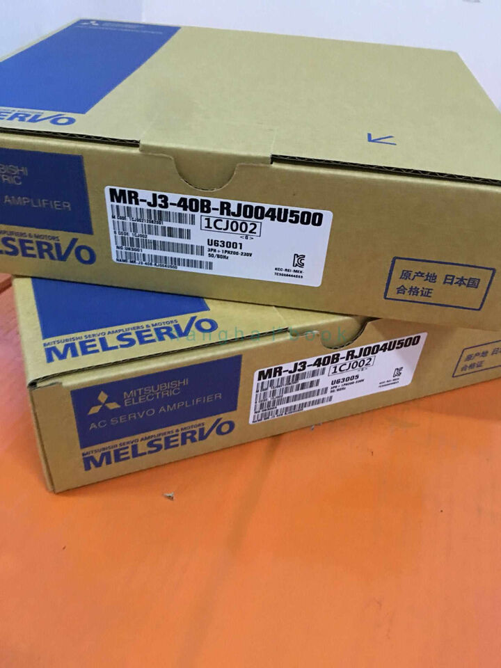 new 1PC Mitsubishi MR-J3-40B-RJ004U500 Servo Drive In Box ping - MITSUBISHI